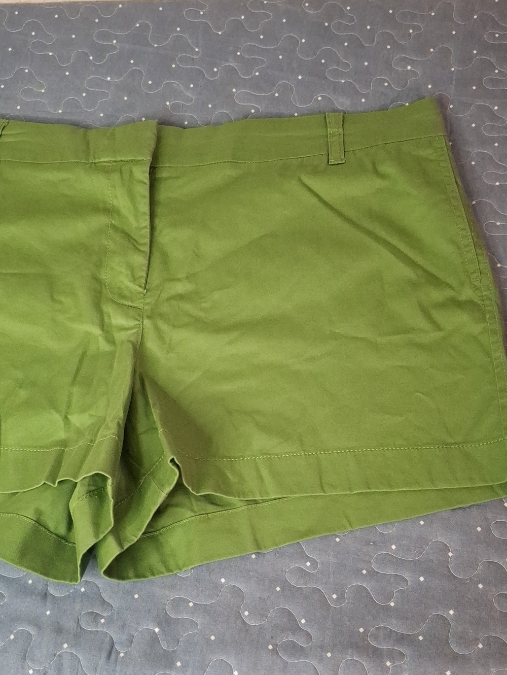 J.Crew Chino Shorts in Green Size 16